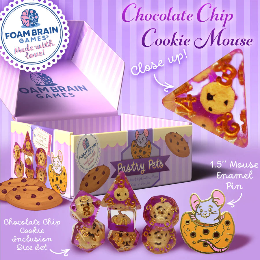 Pastry Pets  Dice & Pin Set