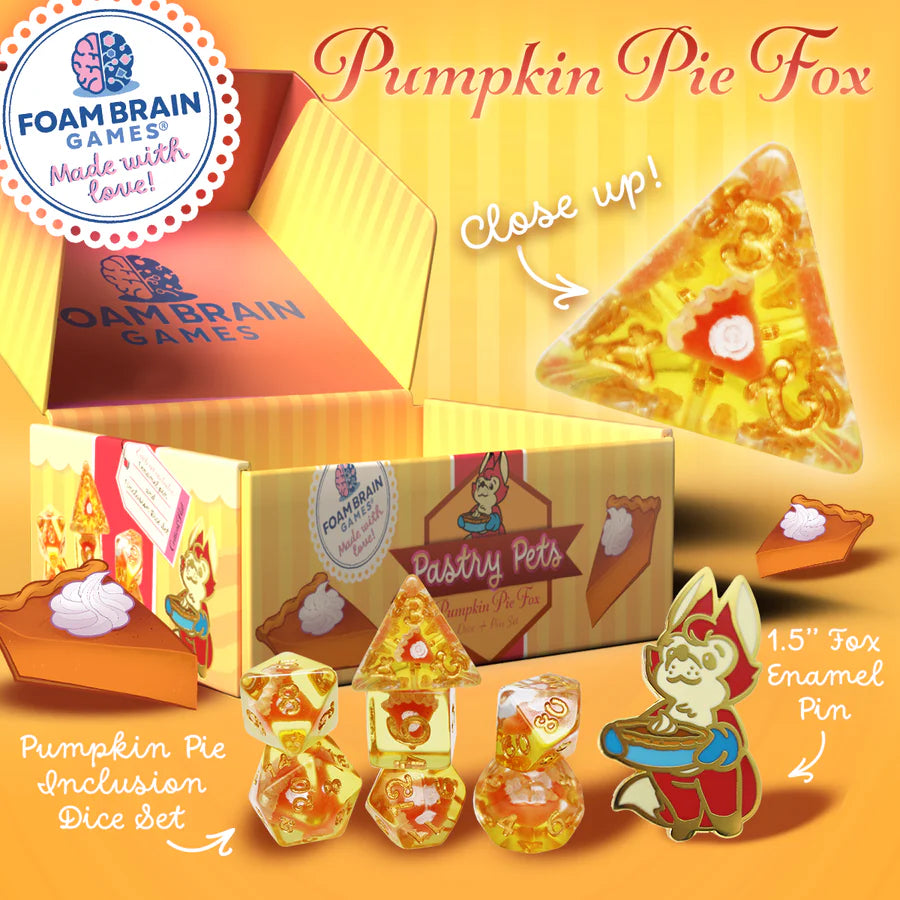 Pastry Pets  Dice & Pin Set