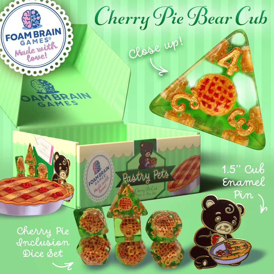 Pastry Pets  Dice & Pin Set