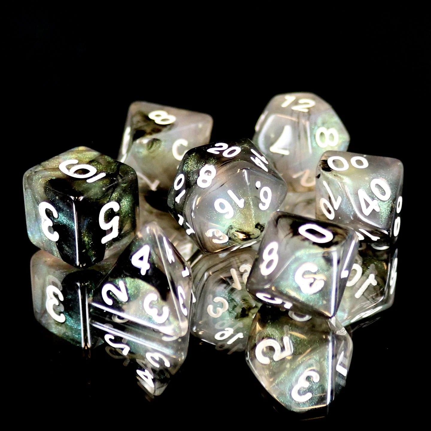 Stellar Explosion Dice Set