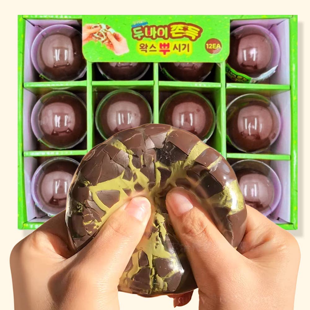 Dubai Choco Break Wax Ball Fidget -Crack Squeeze Stress Ball