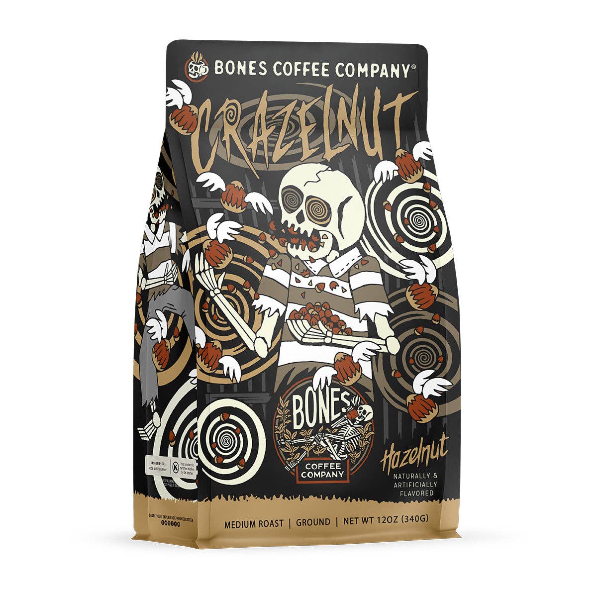 Crazelnut Flavored Coffee | 12oz |  Ground