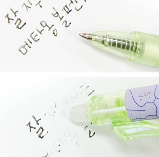 Pokémon Erasable Gel Pen (Ditto & Pikachu Design)