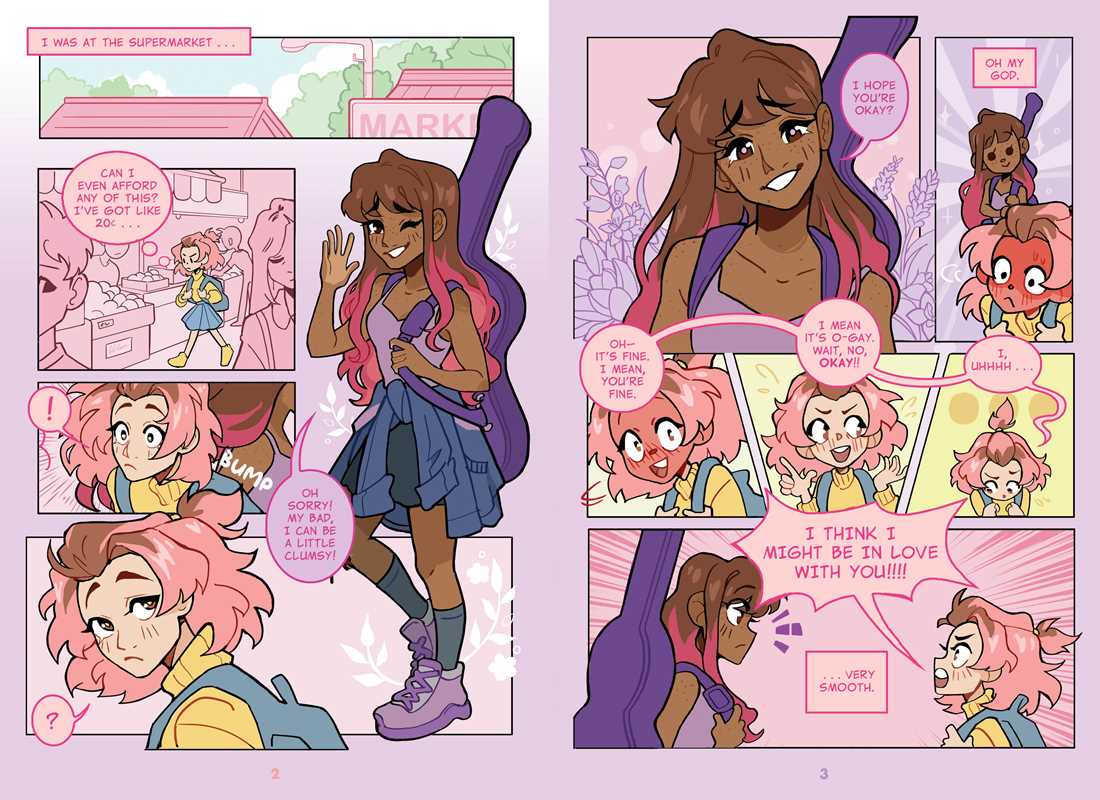 Sunflowers and Lavender: A Graphic Novel by Maisy Valais