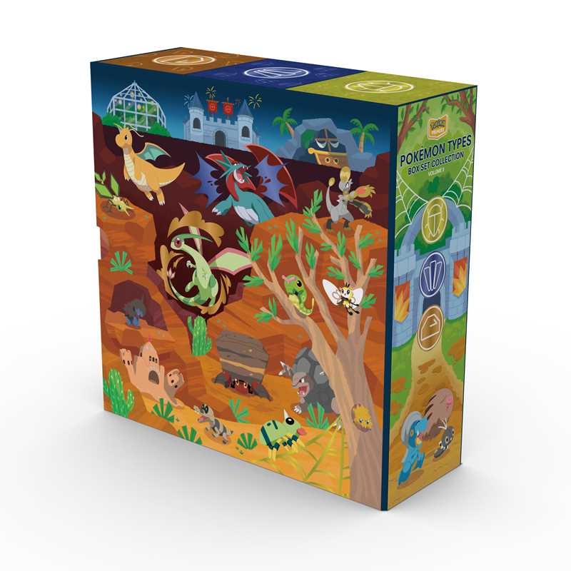 Pokémon Primers Type Box Set Collection, Volume 5 by Pikachu Press