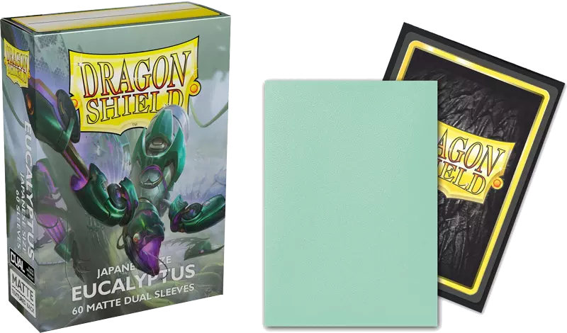 Dragon Shield Japanese Matte Dual Eucalyptus 60ct Pack