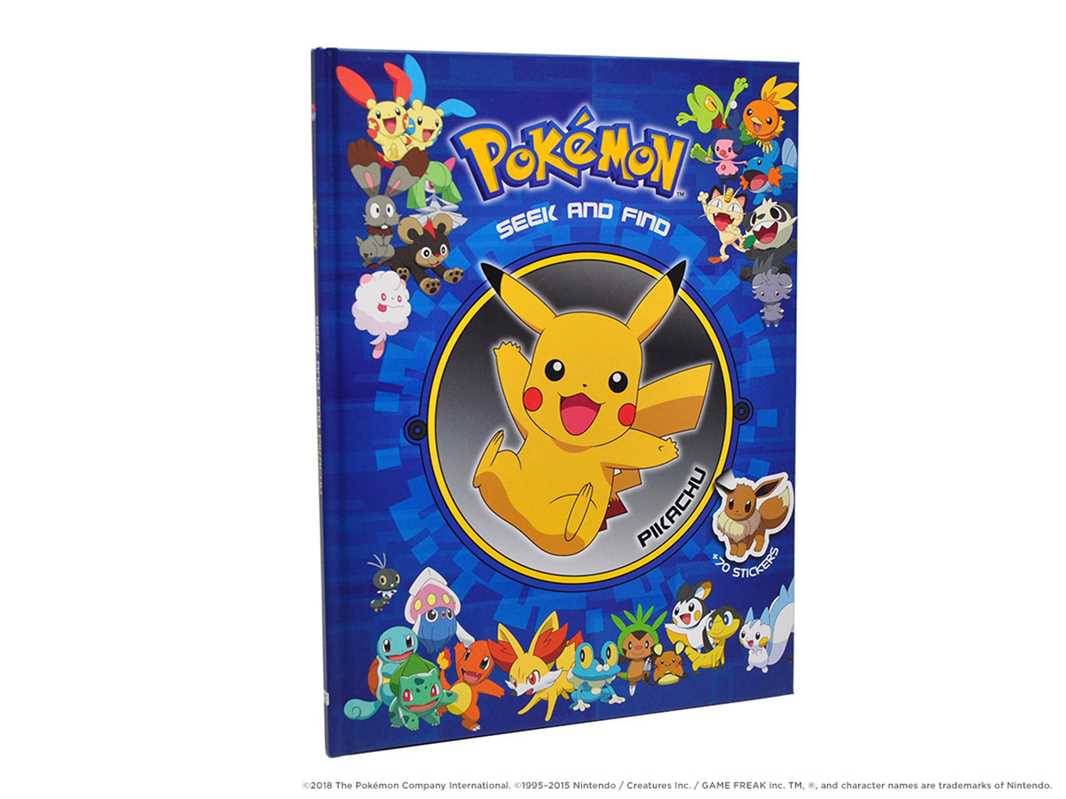 Pokémon Seek and Find: Pikachu by Viz_Unknown