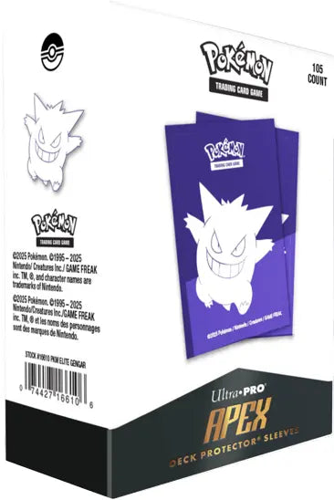 Ultra PRO Apex Sleeves Pokemon Gengar Pack