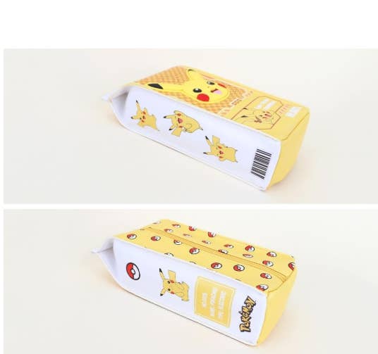 Pokémon Milk Carton Pack -Style Multi Pouch Pencil Case