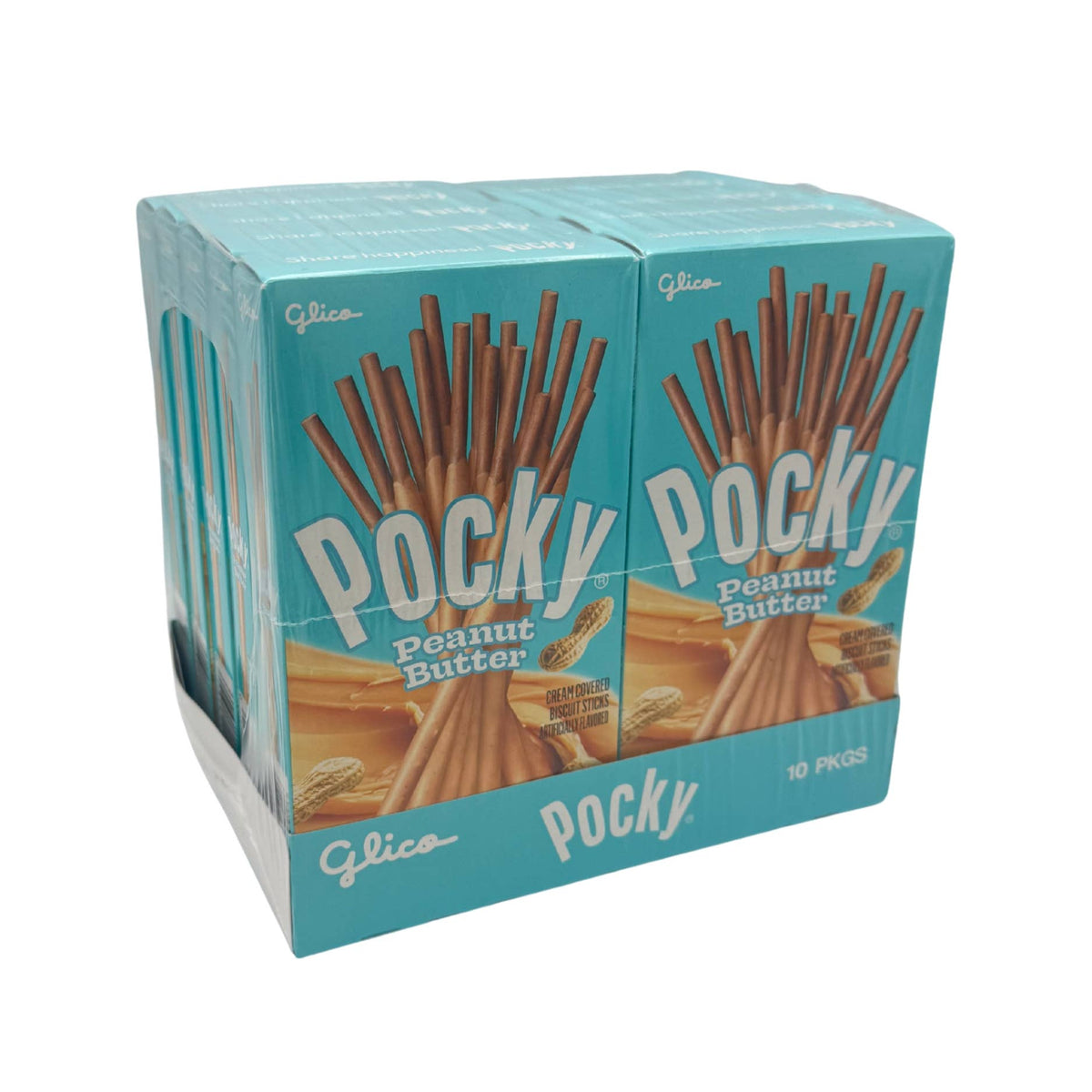 Pocky Peanut Butter, 2.19oz, 10ct