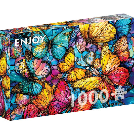 Butterfly Extravaganza 1000-Piece Enjoy Puzzle