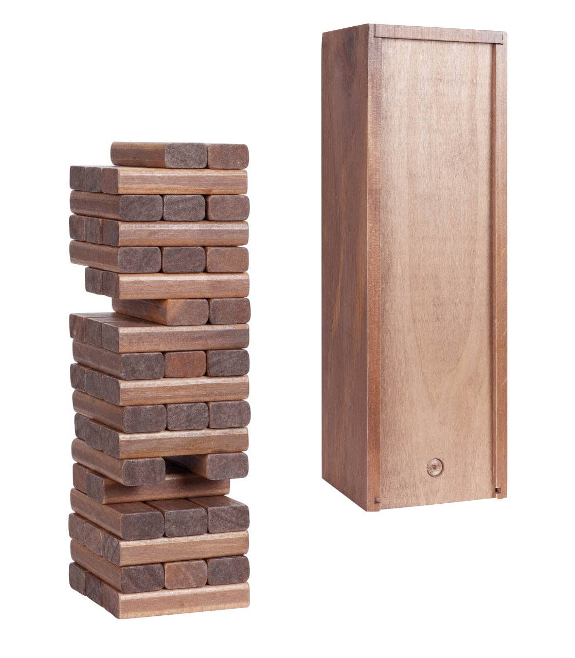 Wood Block Stacking Tower 12 Inch