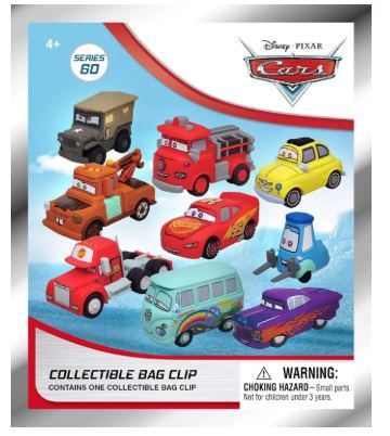 Disney 3D Figural Keyring Pixar's Cars Series 60 Mystery Pack