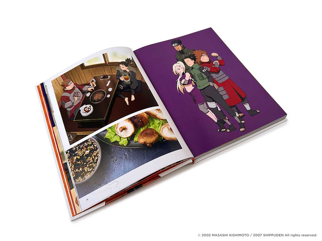 Naruto Shippuden: The Official Cookbook by Sanae