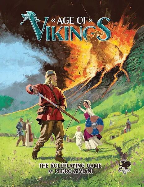 Age Of Vikings: Core Rulebook (Hardcover)
