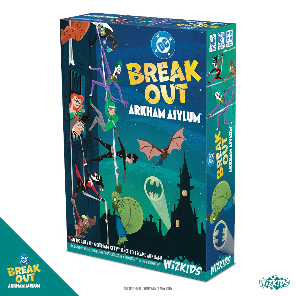 DC Break Out Arkham Asylum with Promo Foil