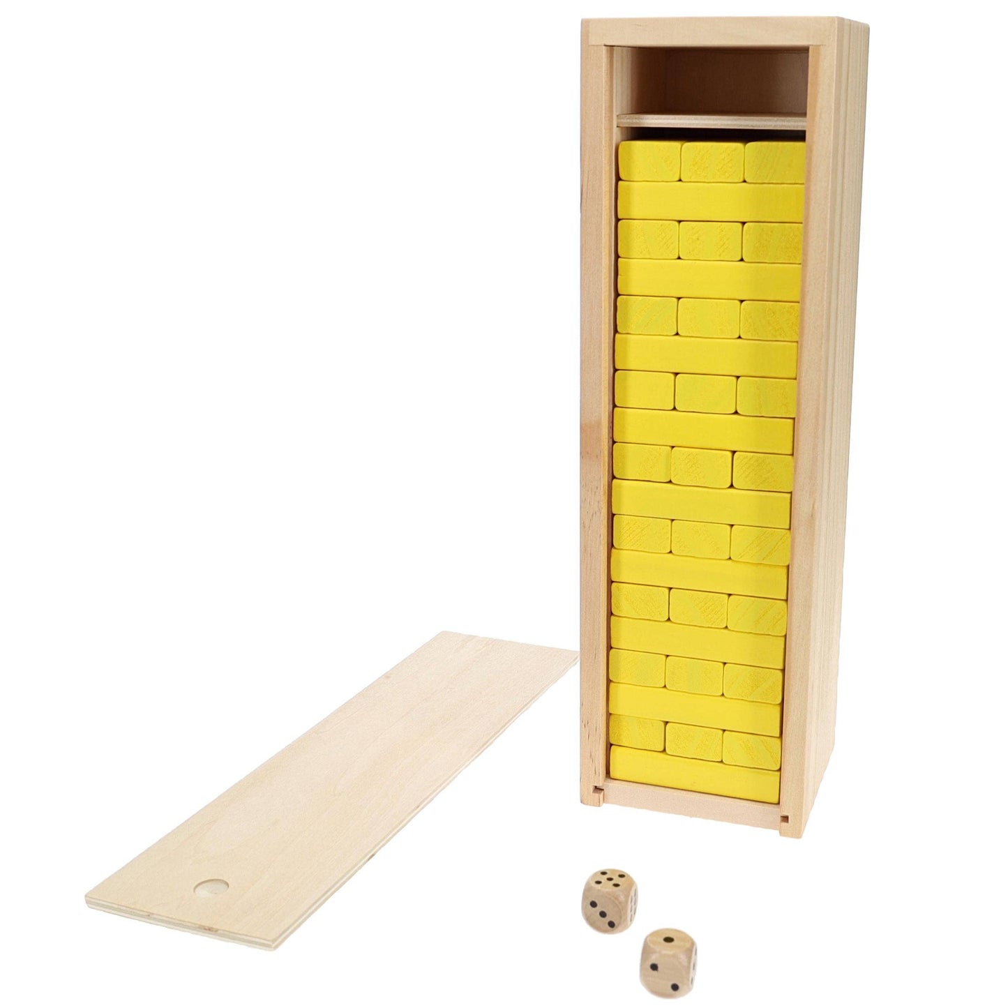 Wood Block Stacking Tower 12 Inch