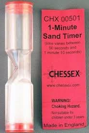 1 Minute Sand Timer