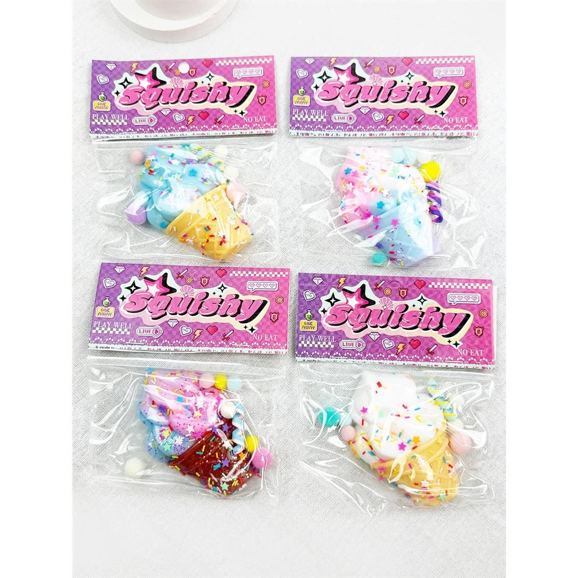 Soft Jelly Like Ice Cream Squishy Toy