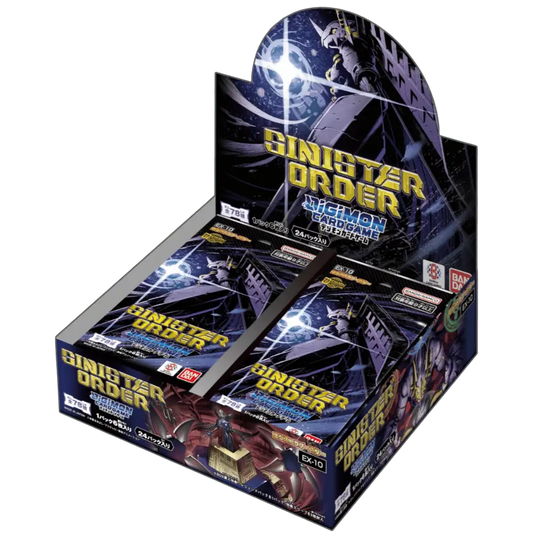 Digimon Sinister Order EX-10 box