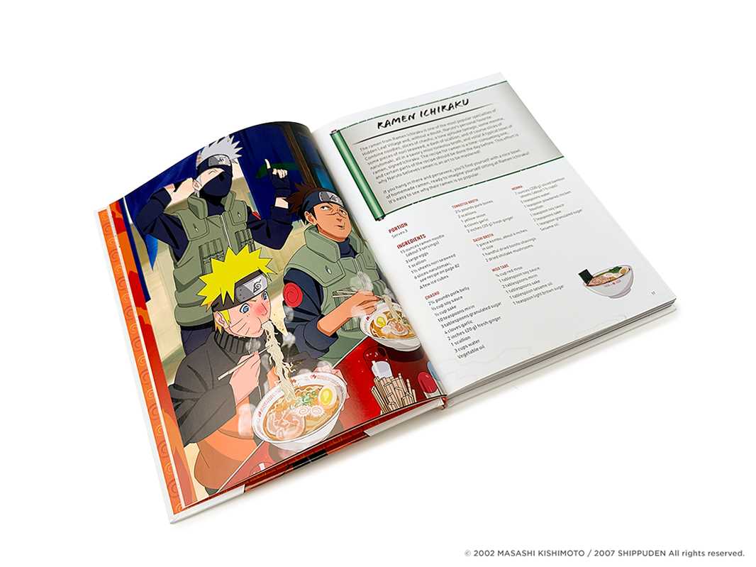 Naruto Shippuden: The Official Cookbook by Sanae
