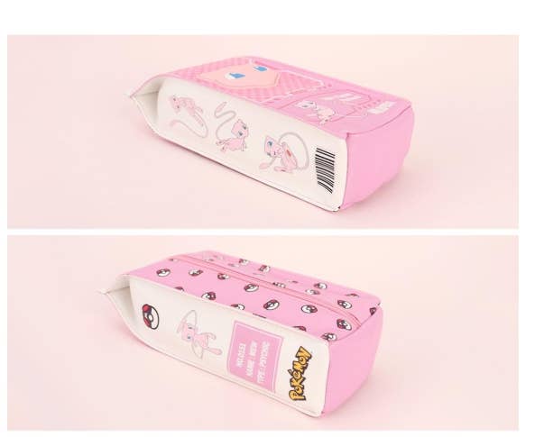 Pokémon Milk Carton Pack -Style Multi Pouch Pencil Case