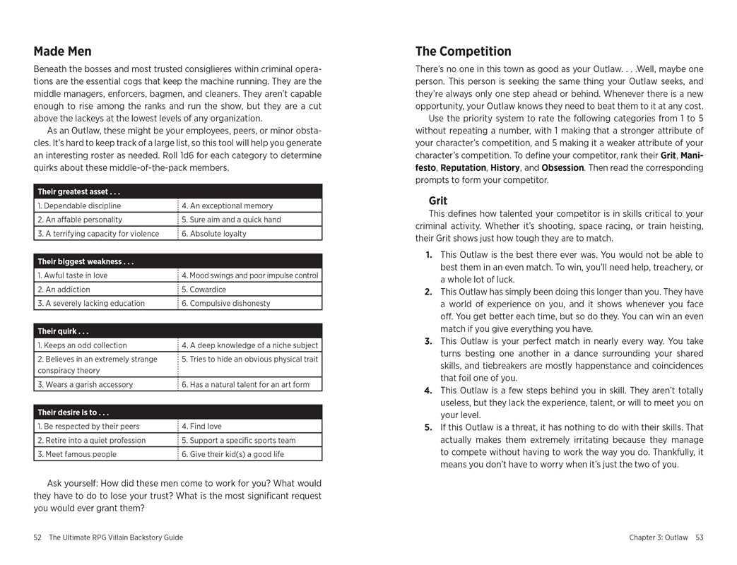 Ultimate RPG Villain Backstory Guide by James D’Amato