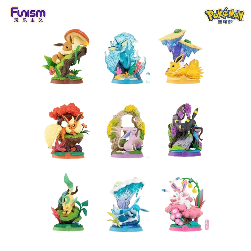 Funism Pokemon Eevee Forest Adventure Series 3 Figure Blind Box