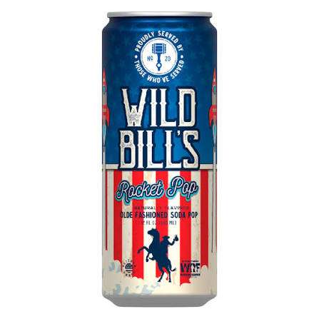 Wild Bill's Rocket Pop, 12oz Cans, 12ct