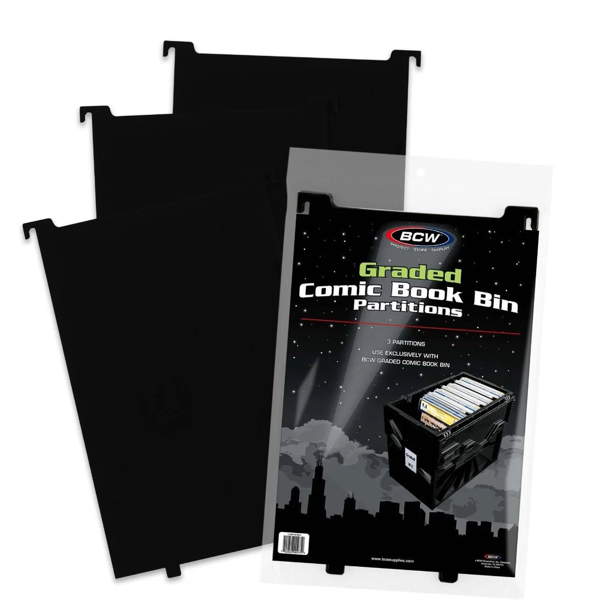Comic Book Bin Partitions