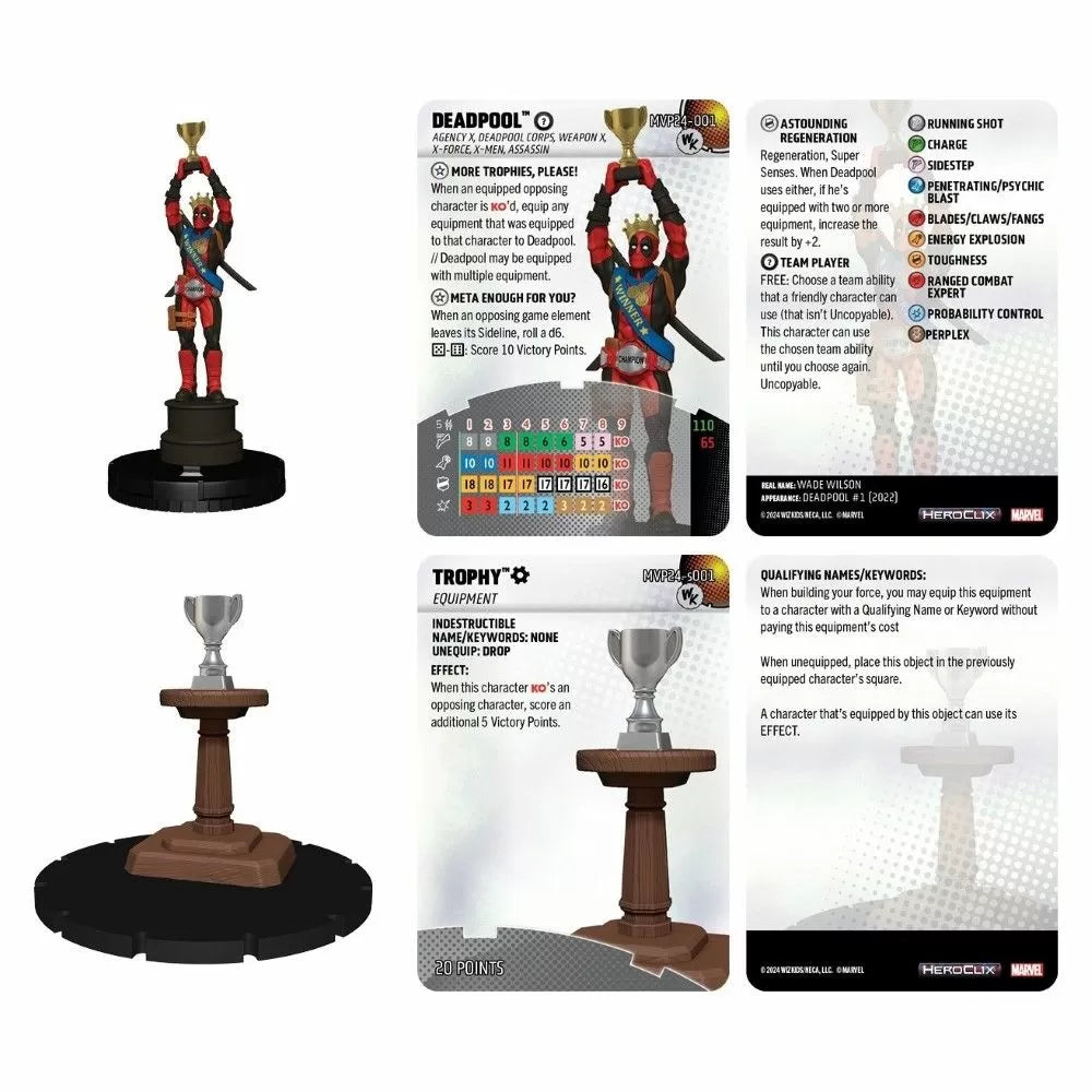 Marvel HeroClix: Store Championship Deadpool Kit
