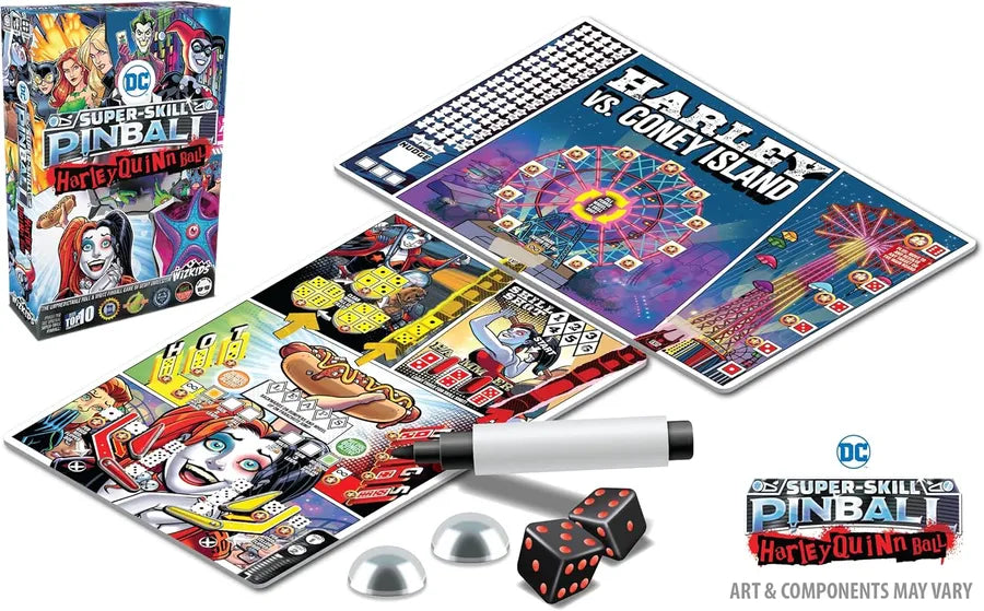 Super-Skill Pinball Harley Quinn
