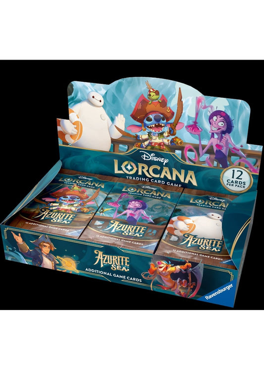 Disney Lorcana Azurite Sea Booster Pack
