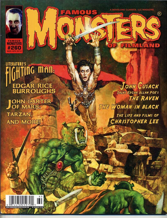 Famous Monsters Of Filmland #260 John Carter Cover