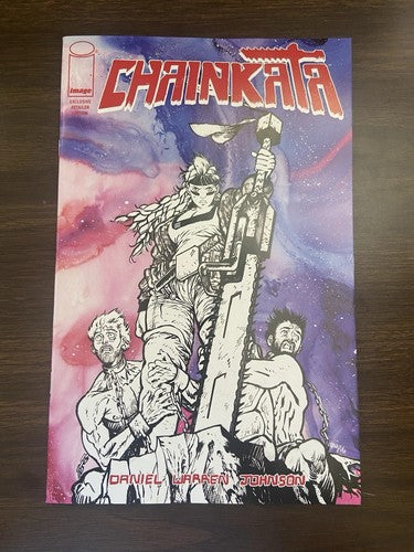 CHAINKATA EXCLUSIVE RETAILER EDITION PREVIEW ASHCAN DANIEL WARREN JOHNSON IMAGE