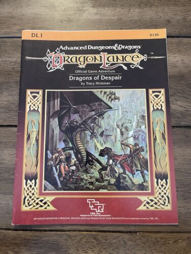 Advanced Dungeons & Dragons DragonLance "Dragons of Despair"