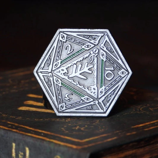 Elder Sign d2 Coin Silver