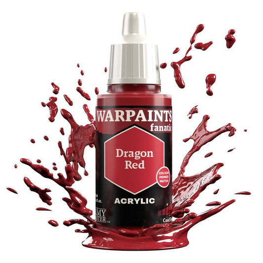 Warpaints Fanatic: Dragon Red 18ml